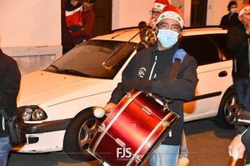 Papá Noel visita de sorpresa Lomo Magullo (Telde)/Francisco Javier Santana.